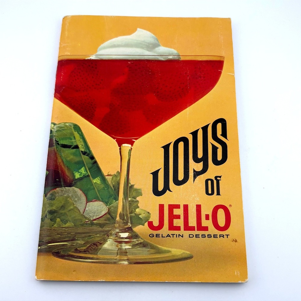 Vintage Joys of Jell-O Gelatin Dessert Recipe Booklet 6th Edition General Foods